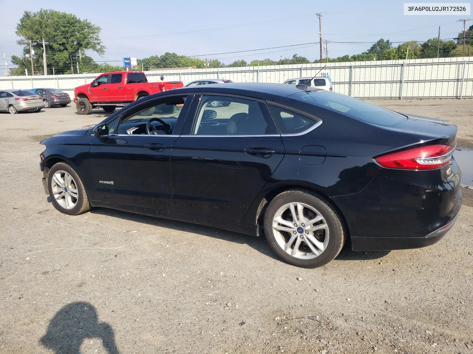 2018 Ford Fusion Se Hybrid VIN: 3FA6P0LU2JR172526 Lot: 67876924