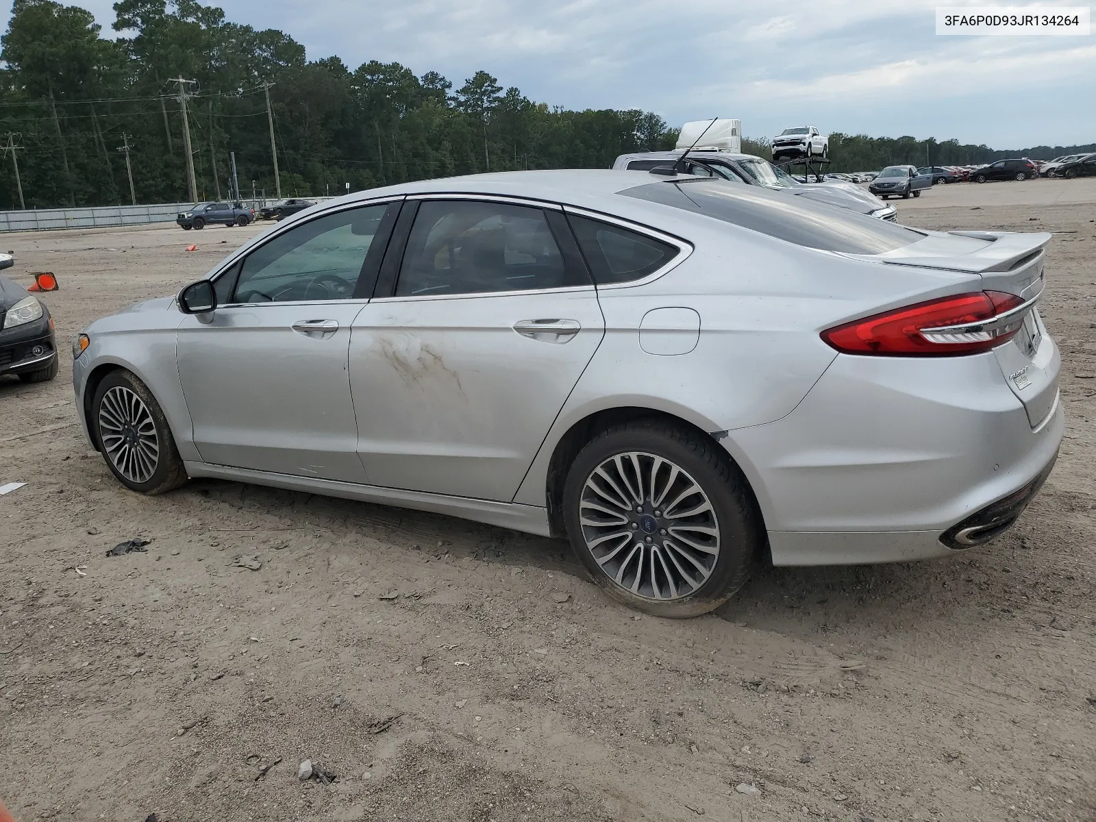 2018 Ford Fusion Titanium/Platinum VIN: 3FA6P0D93JR134264 Lot: 67936644