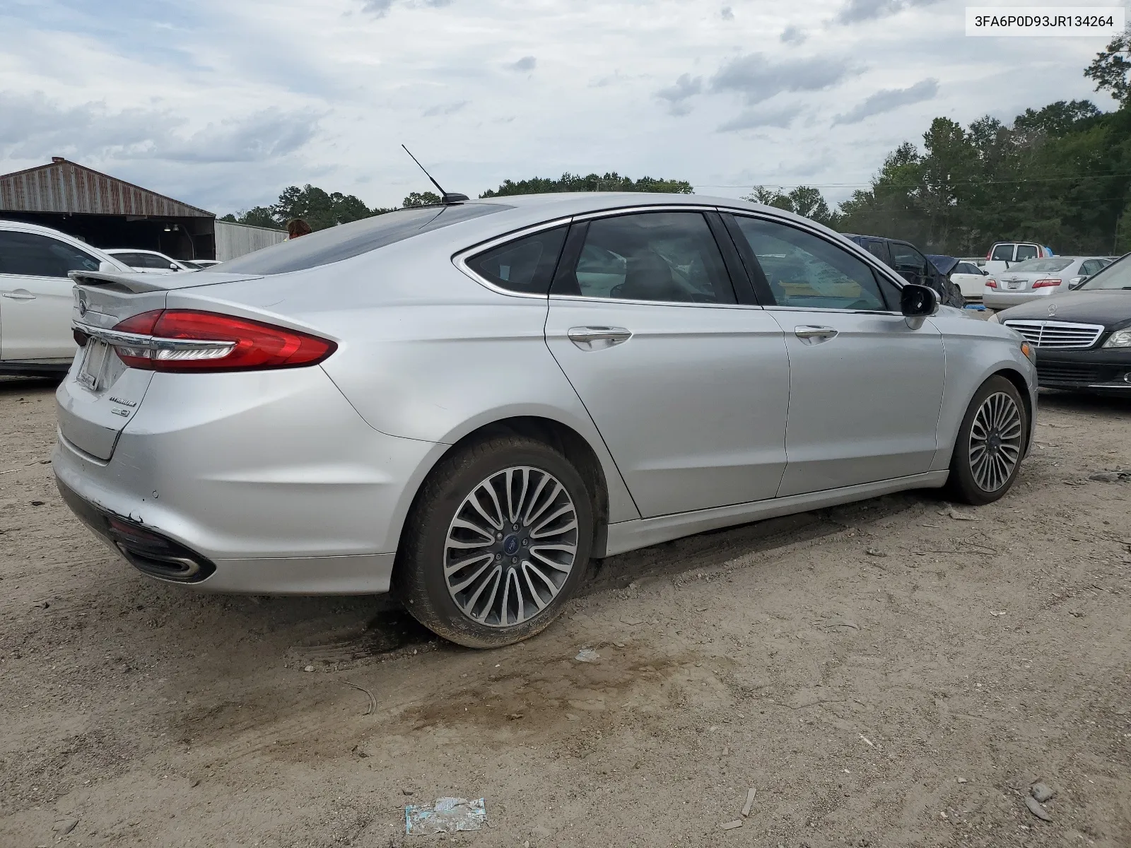 2018 Ford Fusion Titanium/Platinum VIN: 3FA6P0D93JR134264 Lot: 67936644