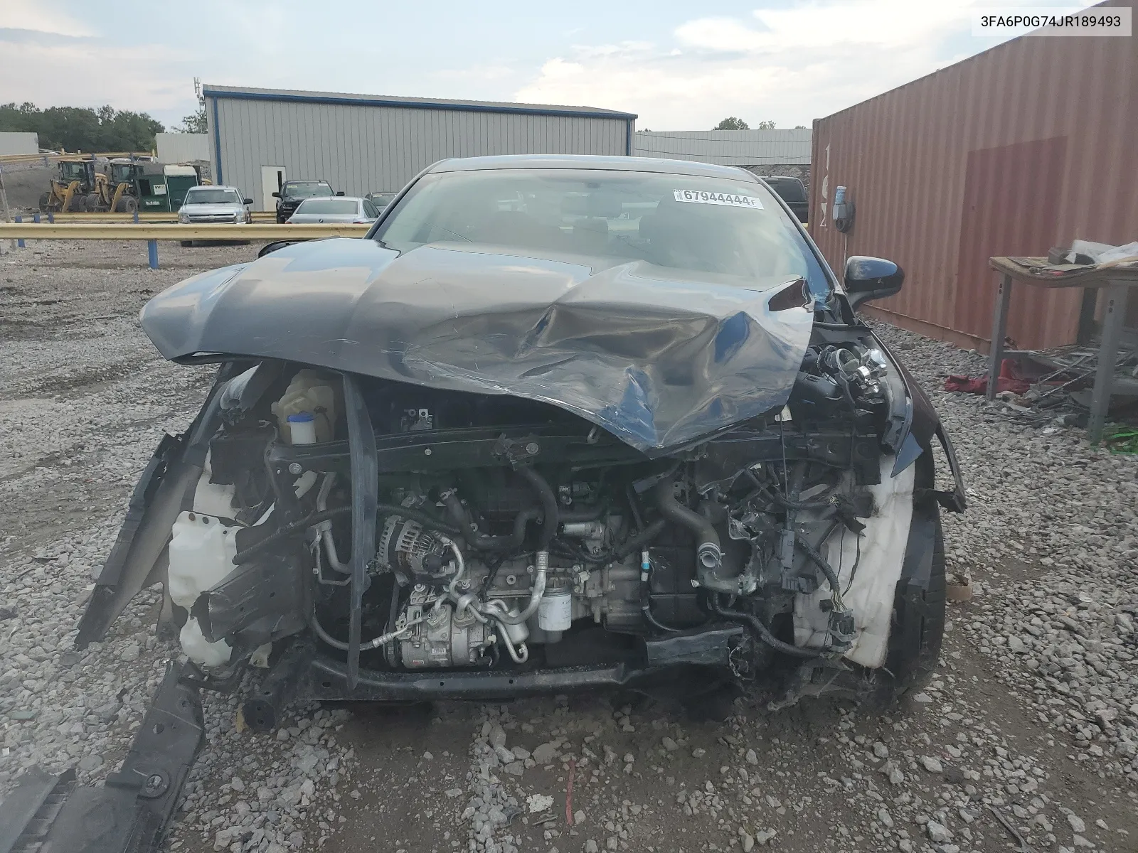 3FA6P0G74JR189493 2018 Ford Fusion S