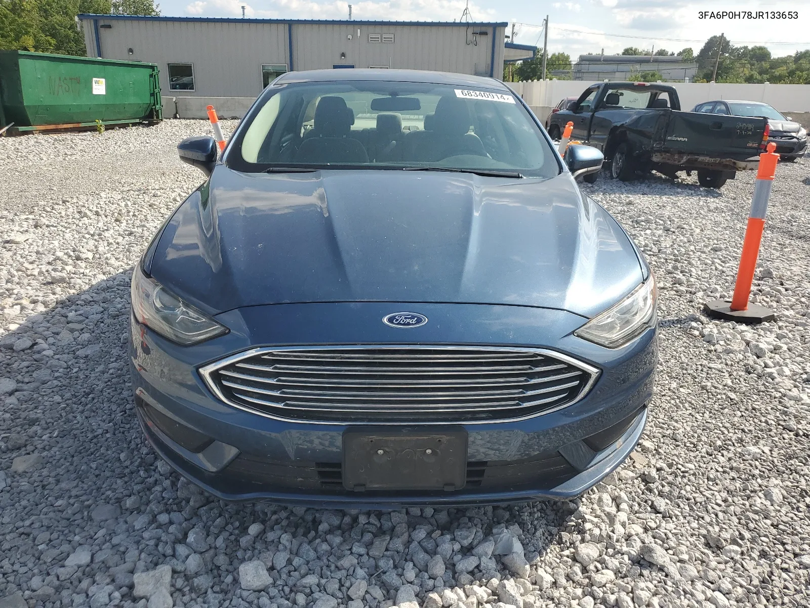 2018 Ford Fusion Se VIN: 3FA6P0H78JR133653 Lot: 68340914