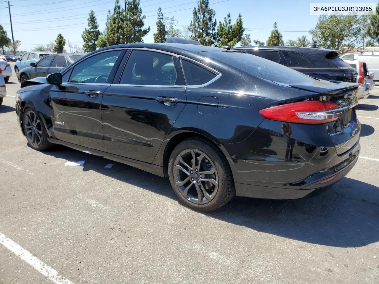 3FA6P0LU3JR123965 2018 Ford Fusion Se Hybrid