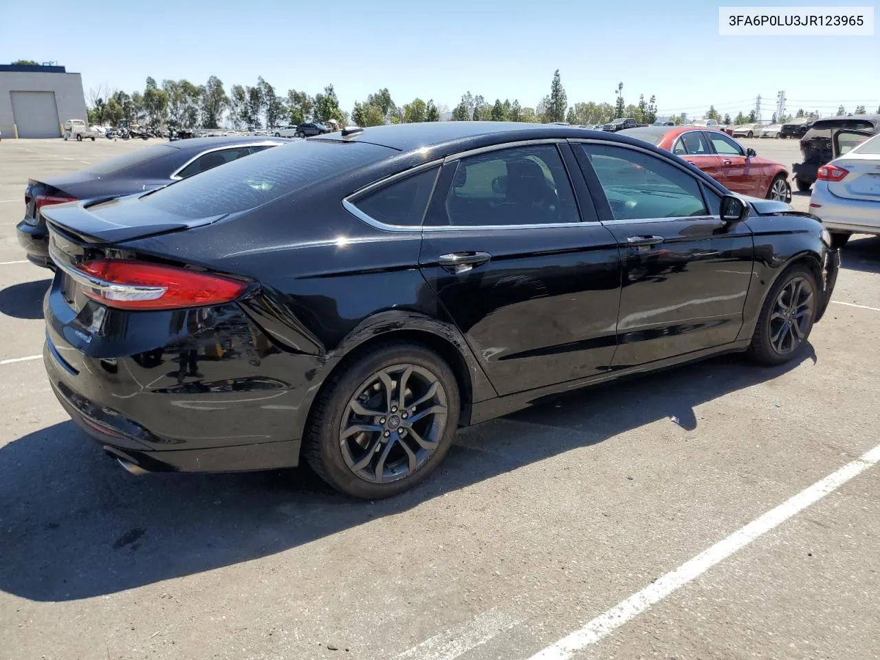 3FA6P0LU3JR123965 2018 Ford Fusion Se Hybrid