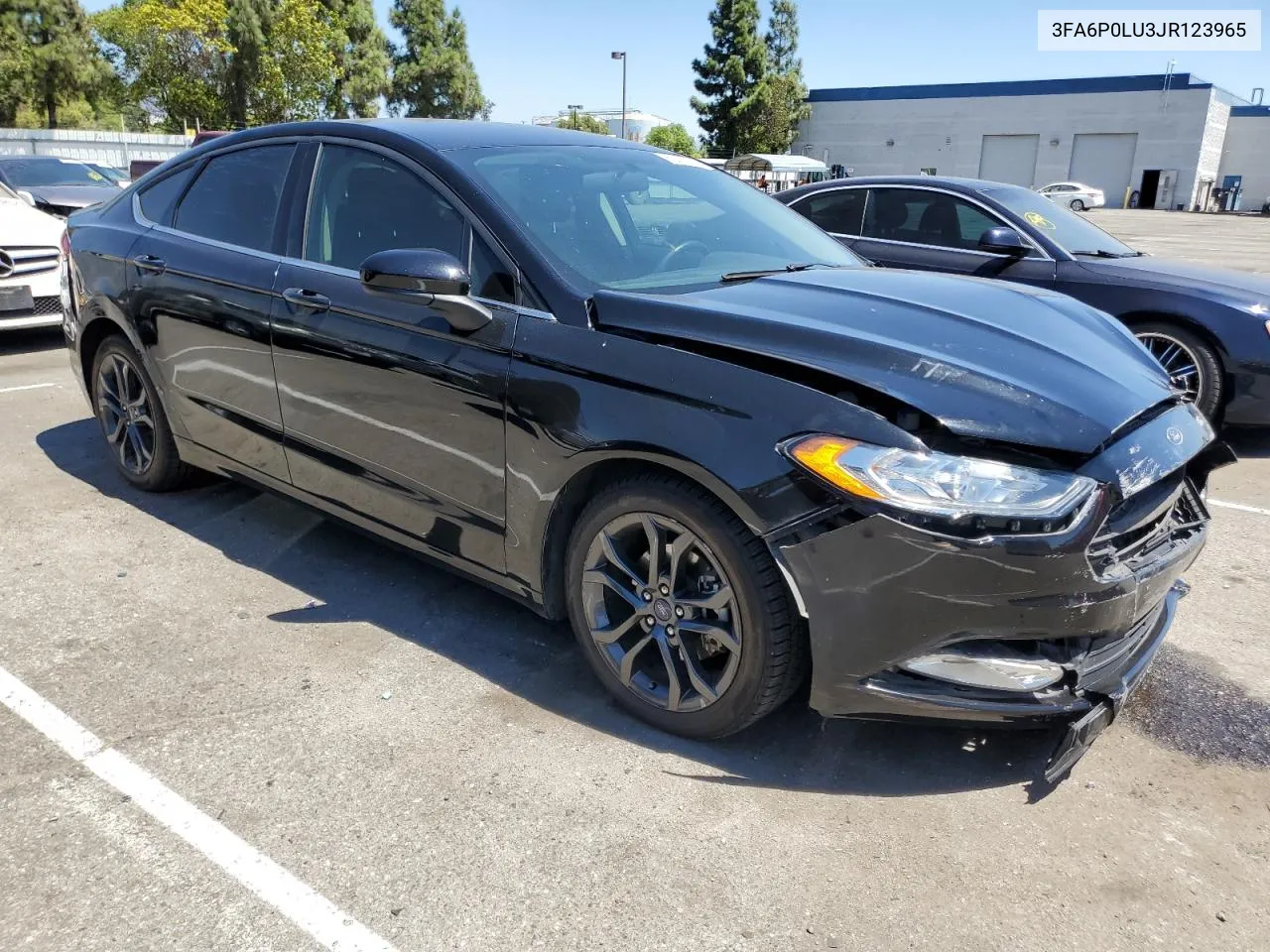 3FA6P0LU3JR123965 2018 Ford Fusion Se Hybrid