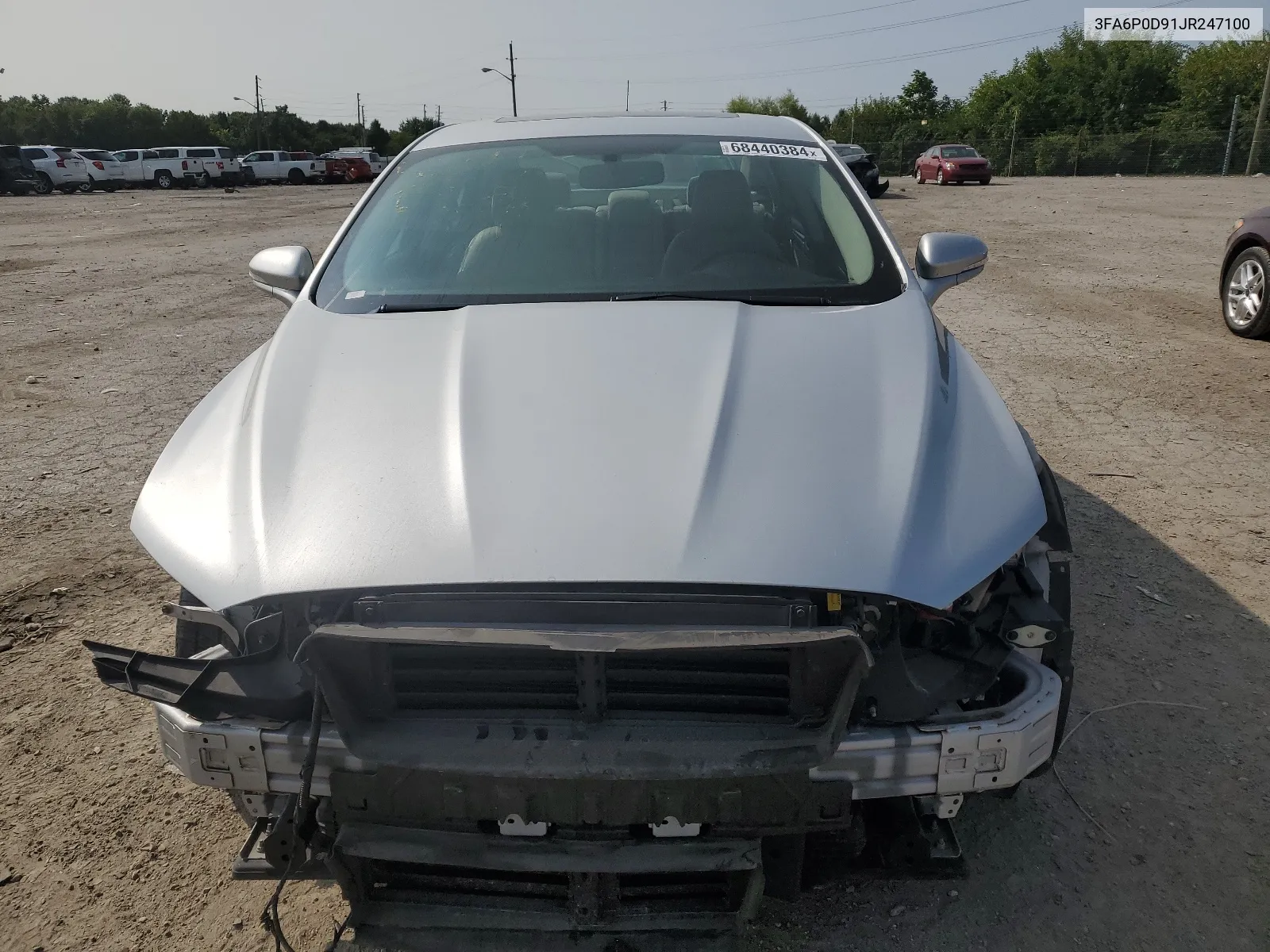 3FA6P0D91JR247100 2018 Ford Fusion Titanium/Platinum