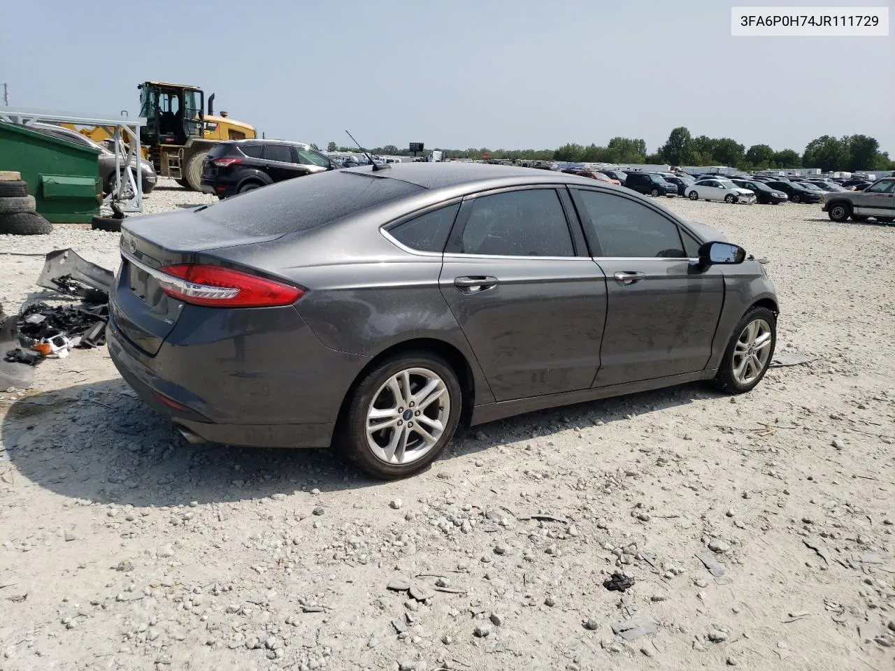 2018 Ford Fusion Se VIN: 3FA6P0H74JR111729 Lot: 68534654