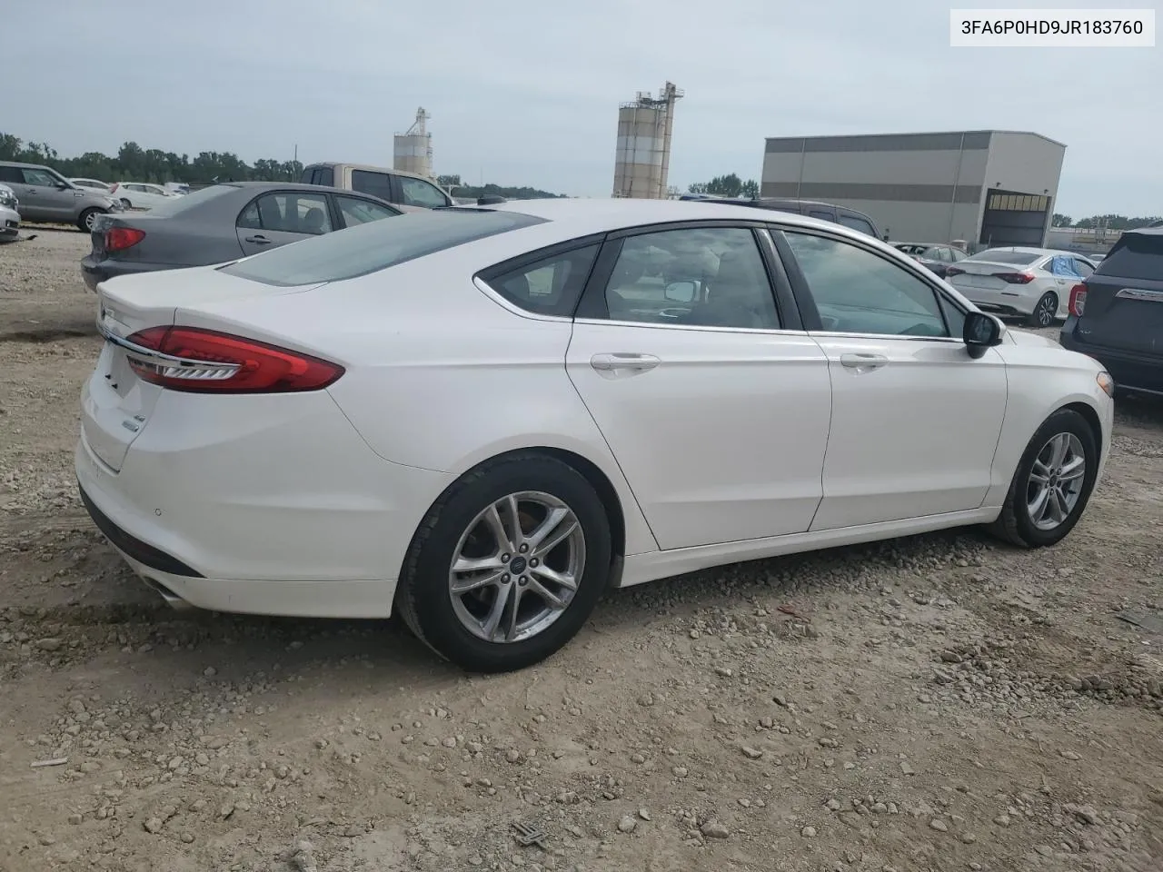 2018 Ford Fusion Se VIN: 3FA6P0HD9JR183760 Lot: 68583064