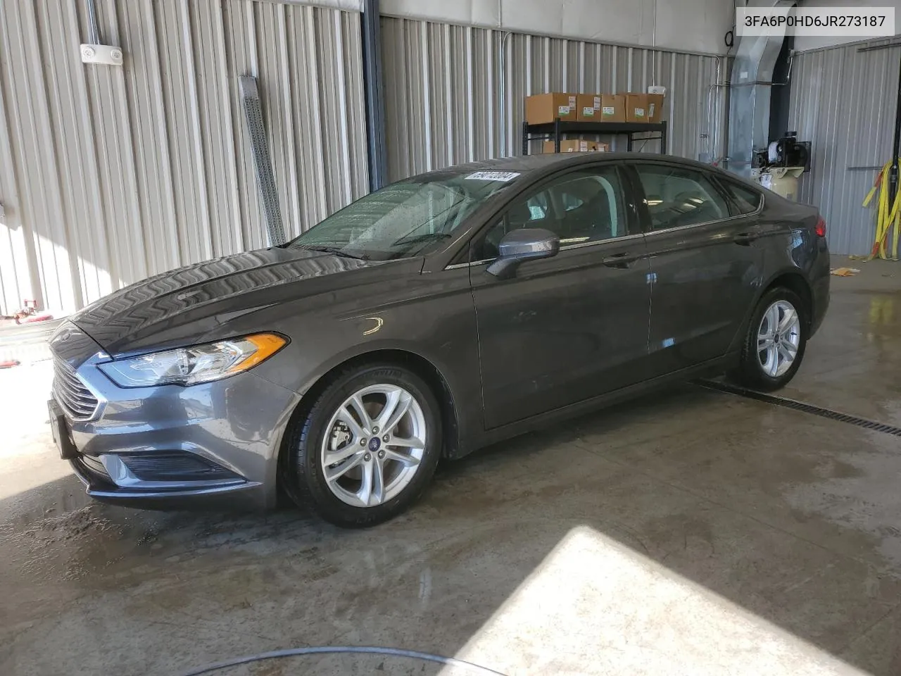 3FA6P0HD6JR273187 2018 Ford Fusion Se