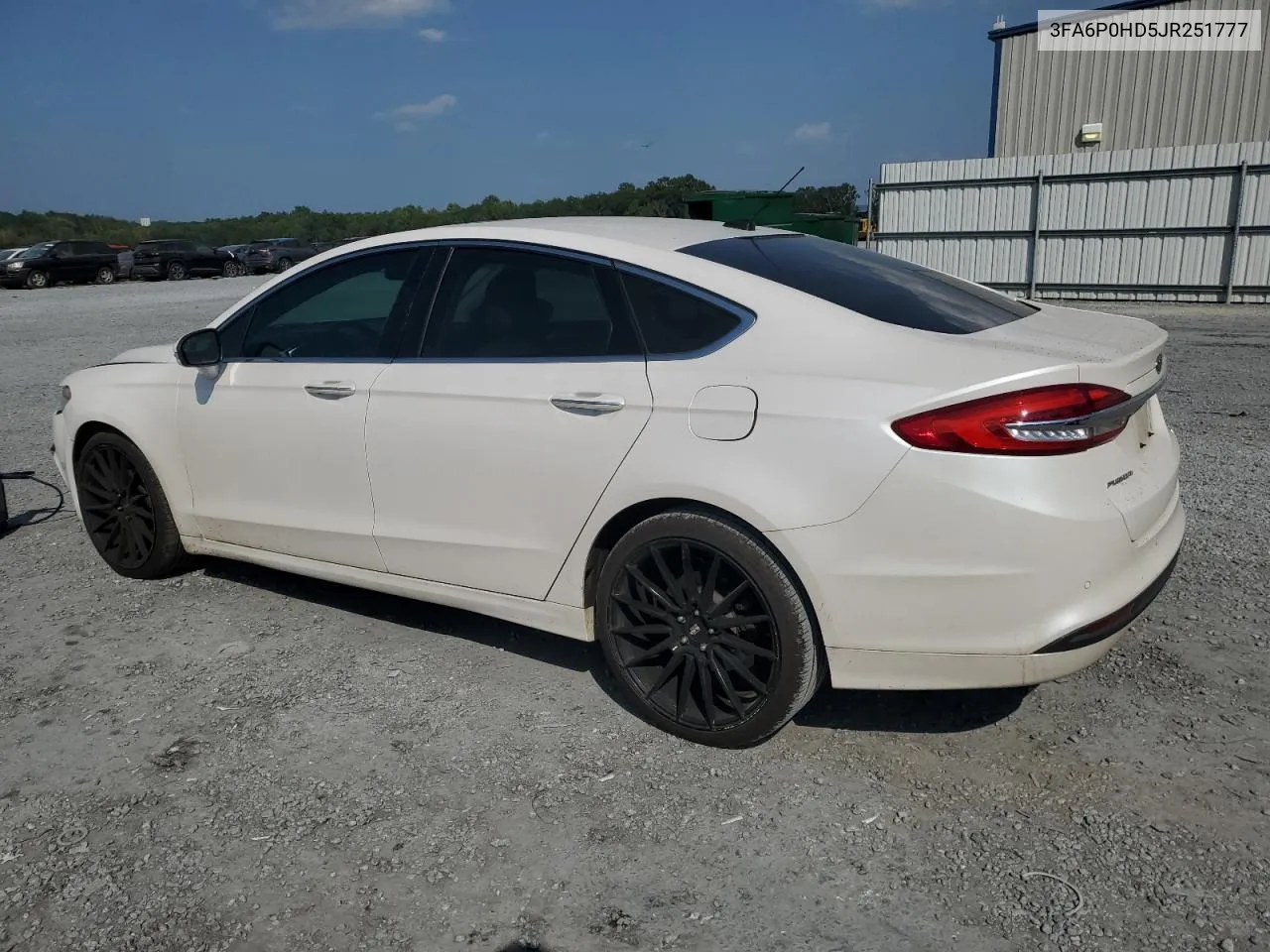 2018 Ford Fusion Se VIN: 3FA6P0HD5JR251777 Lot: 69016084