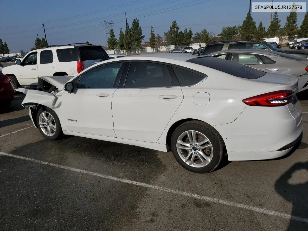 3FA6P0LU5JR127578 2018 Ford Fusion Se Hybrid