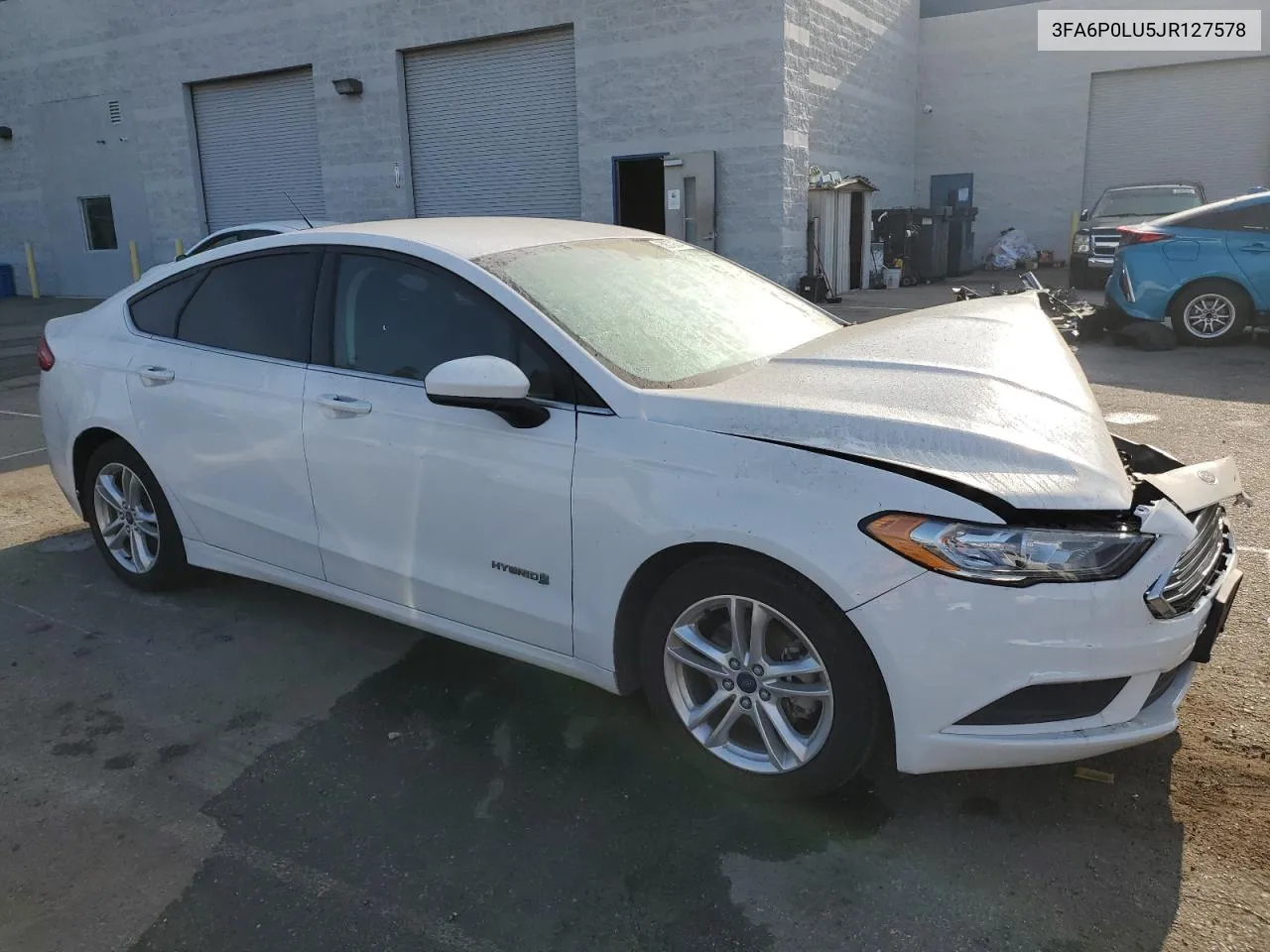 3FA6P0LU5JR127578 2018 Ford Fusion Se Hybrid