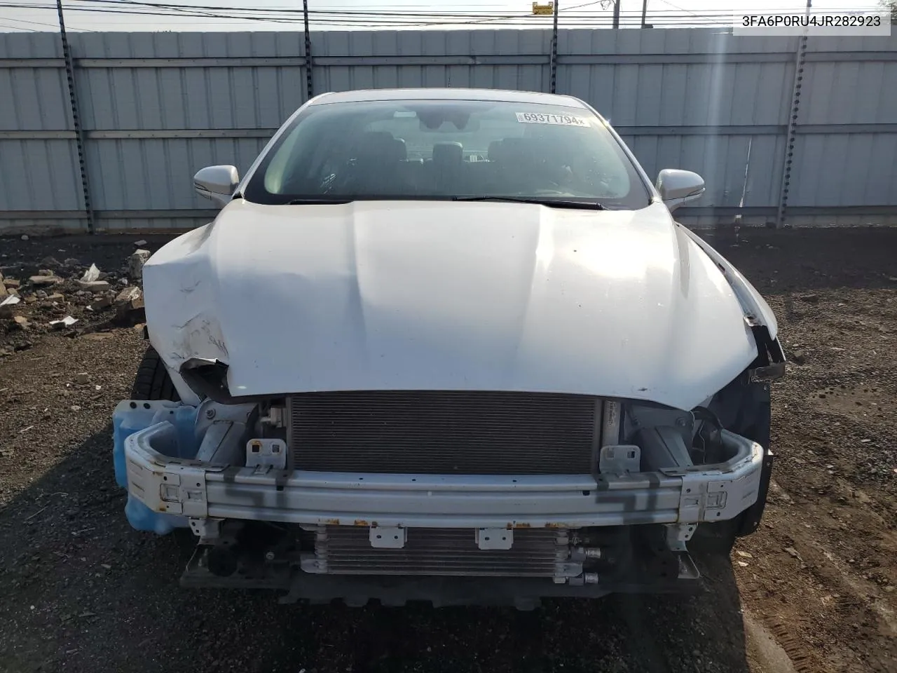 3FA6P0RU4JR282923 2018 Ford Fusion Titanium/Platinum Hev