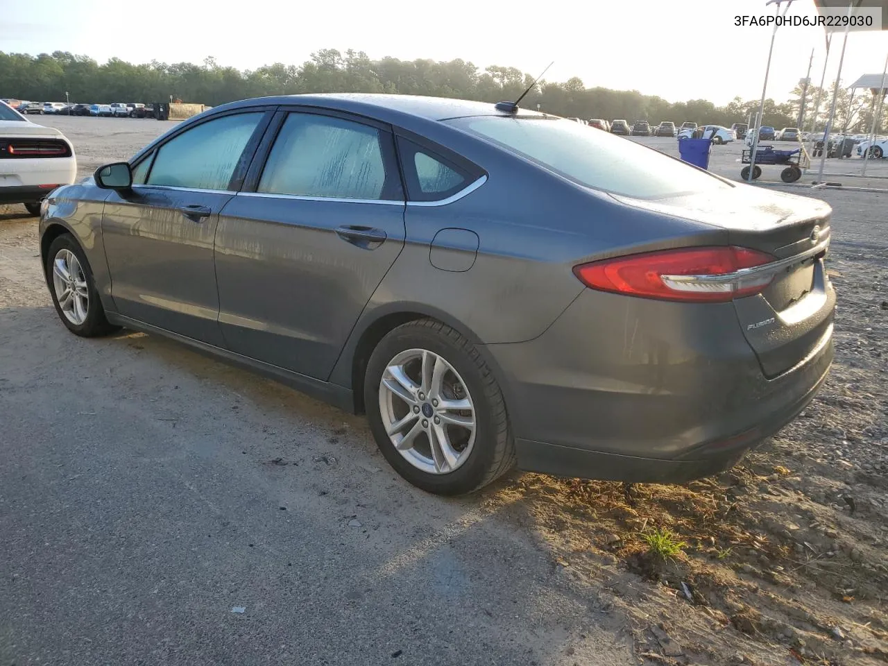 2018 Ford Fusion Se VIN: 3FA6P0HD6JR229030 Lot: 69409454