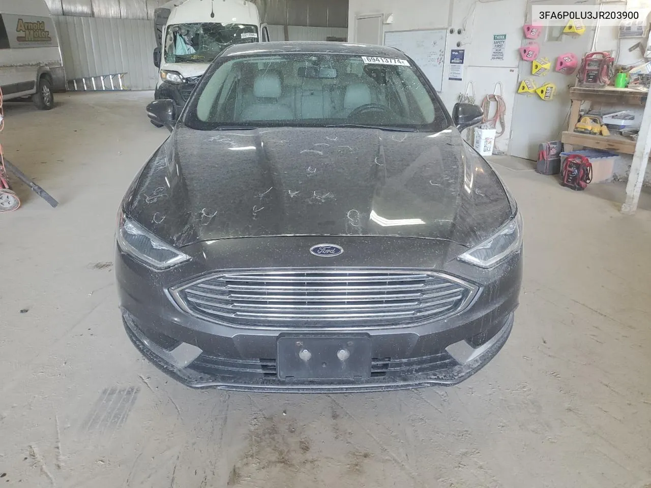 2018 Ford Fusion Se Hybrid VIN: 3FA6P0LU3JR203900 Lot: 69413774