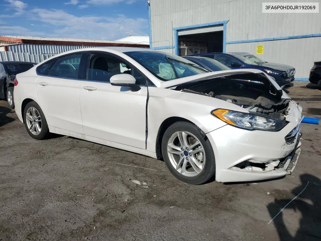 3FA6P0HD0JR192069 2018 Ford Fusion Se