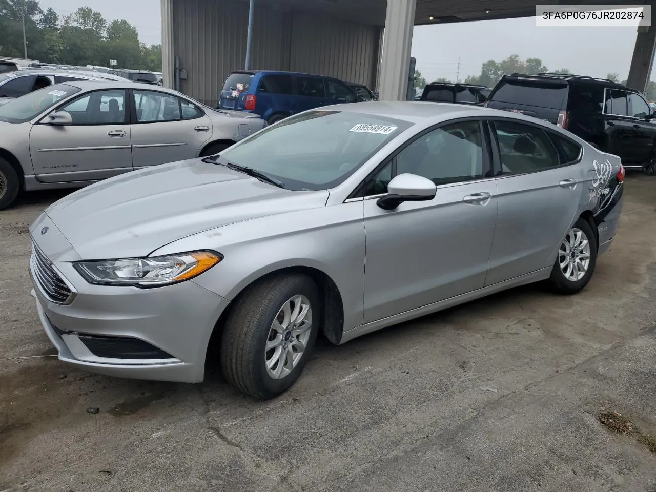 3FA6P0G76JR202874 2018 Ford Fusion S