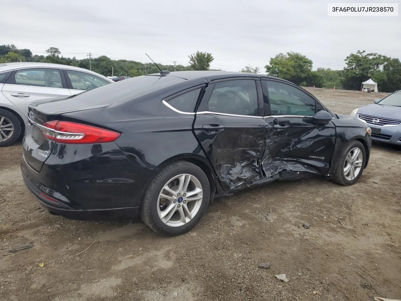 3FA6P0LU7JR238570 2018 Ford Fusion Se Hybrid