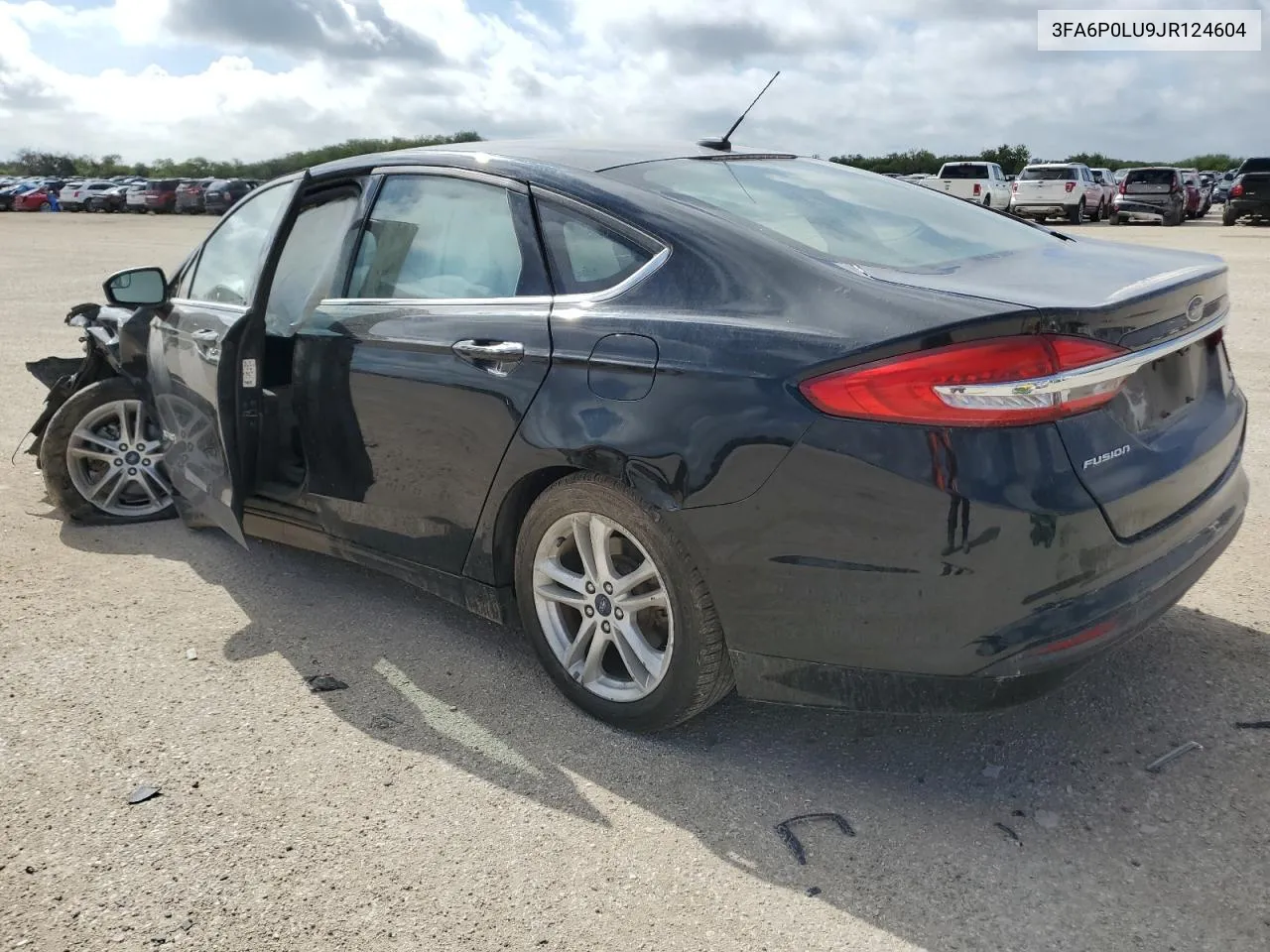 3FA6P0LU9JR124604 2018 Ford Fusion Se Hybrid