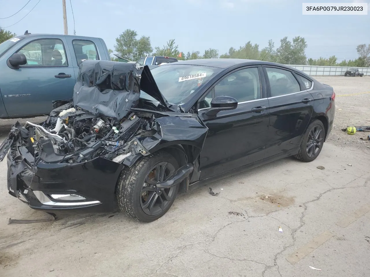 3FA6P0G79JR230023 2018 Ford Fusion S