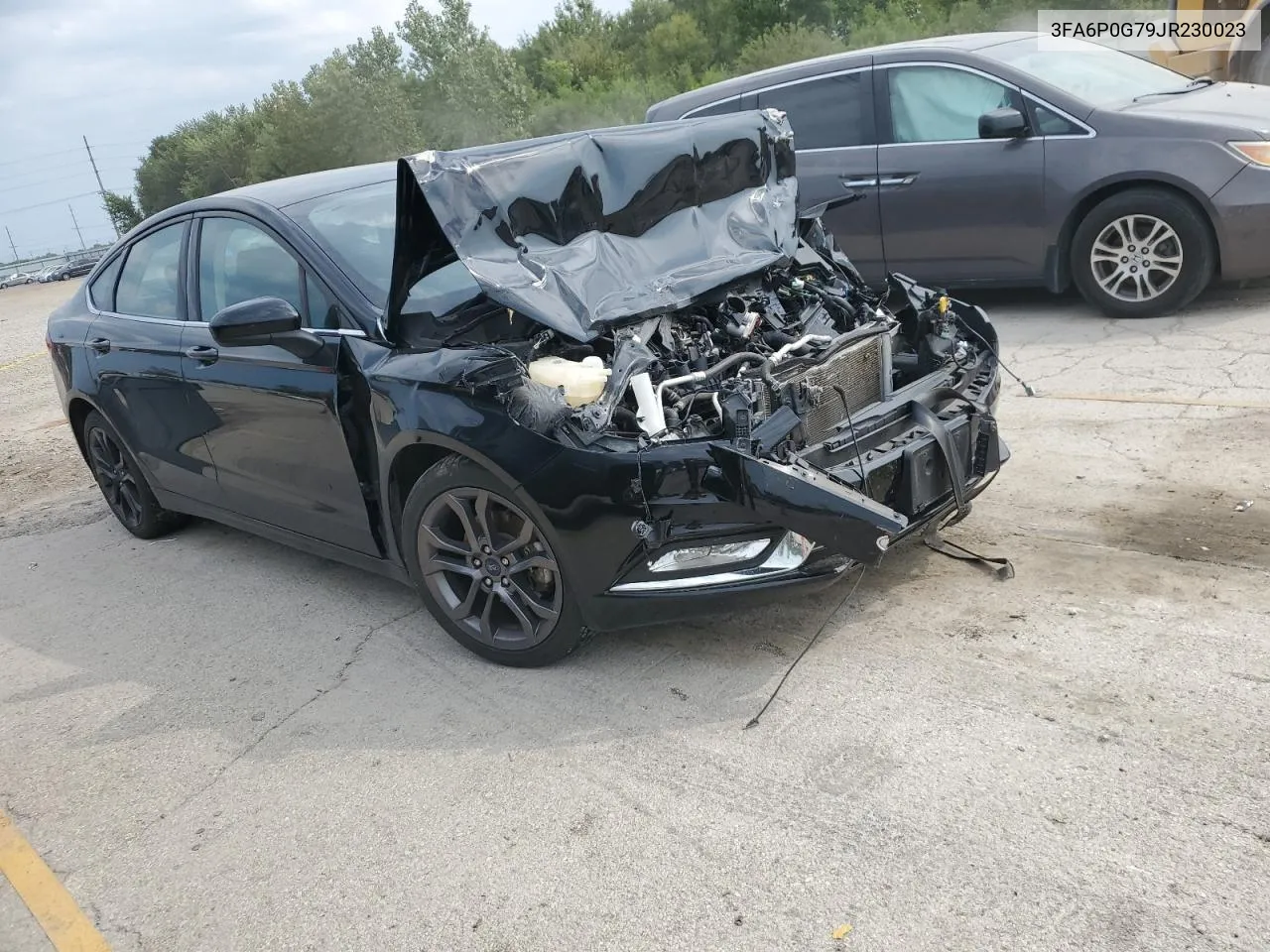 3FA6P0G79JR230023 2018 Ford Fusion S