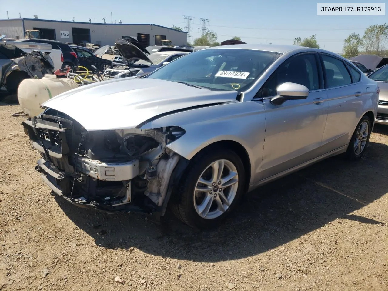 3FA6P0H77JR179913 2018 Ford Fusion Se