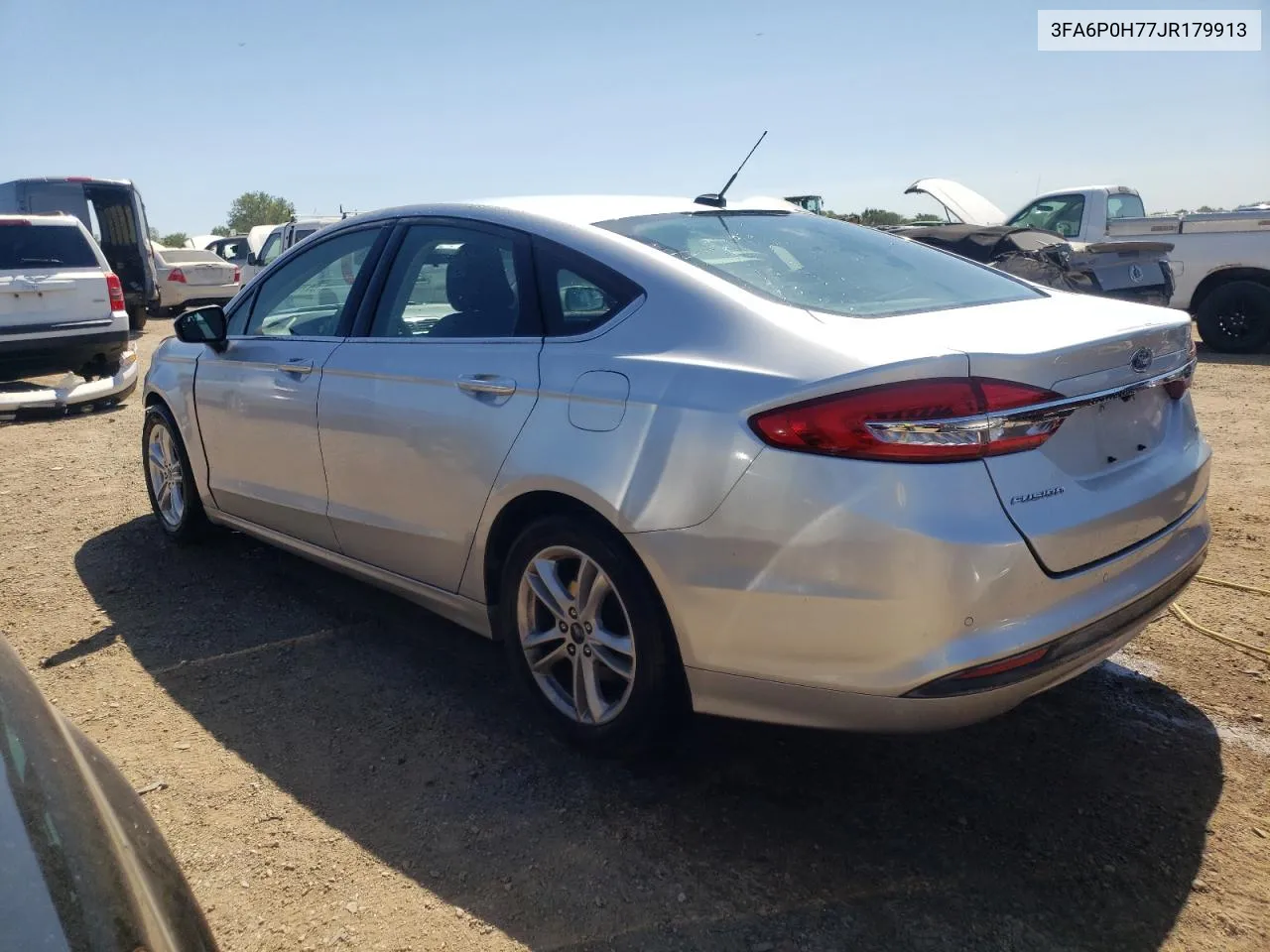 2018 Ford Fusion Se VIN: 3FA6P0H77JR179913 Lot: 69701924