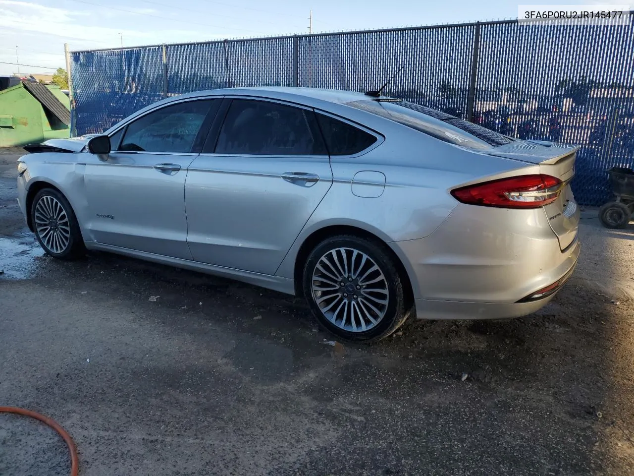 3FA6P0RU2JR145477 2018 Ford Fusion Titanium/Platinum Hev