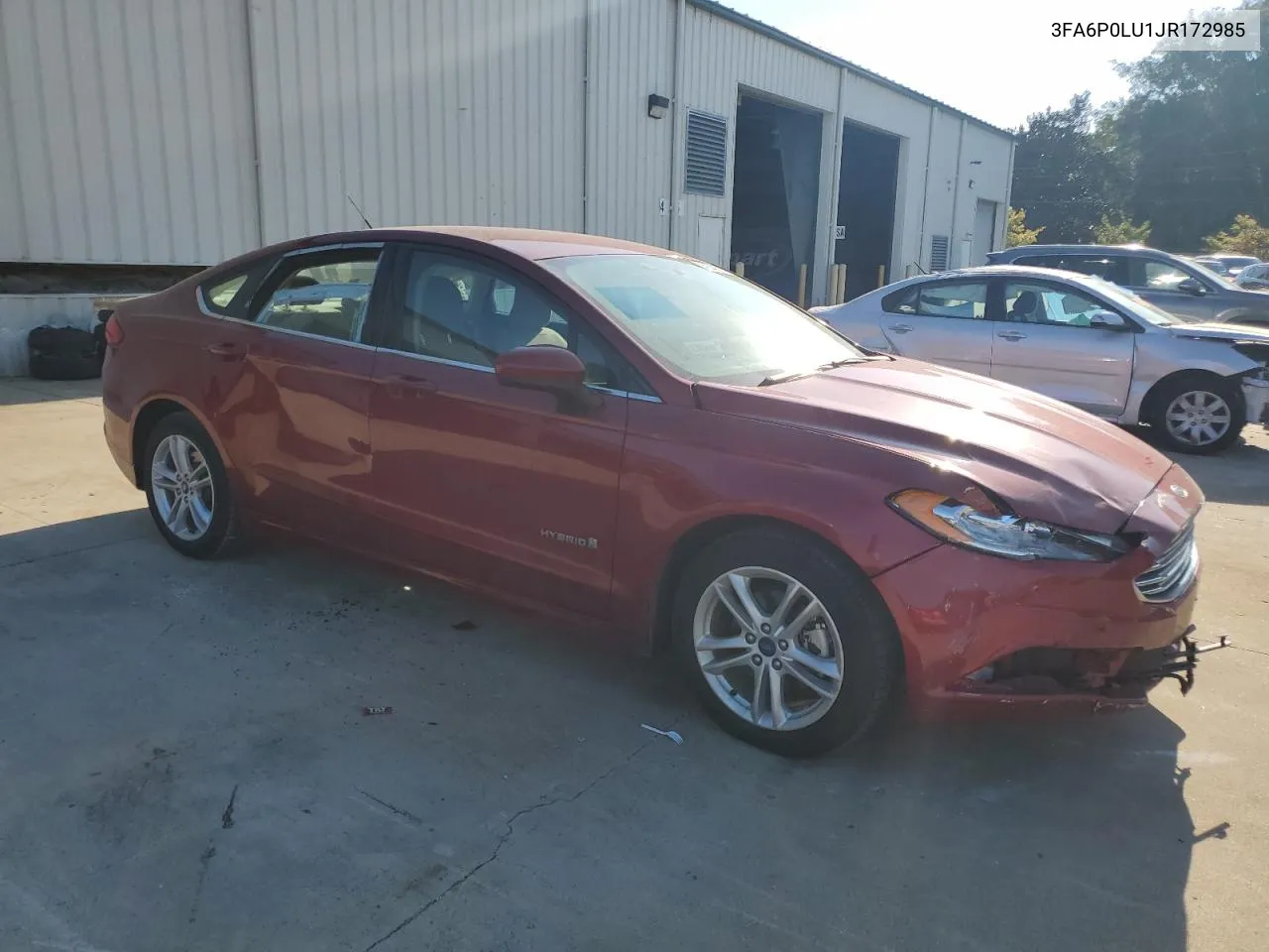 3FA6P0LU1JR172985 2018 Ford Fusion Se Hybrid