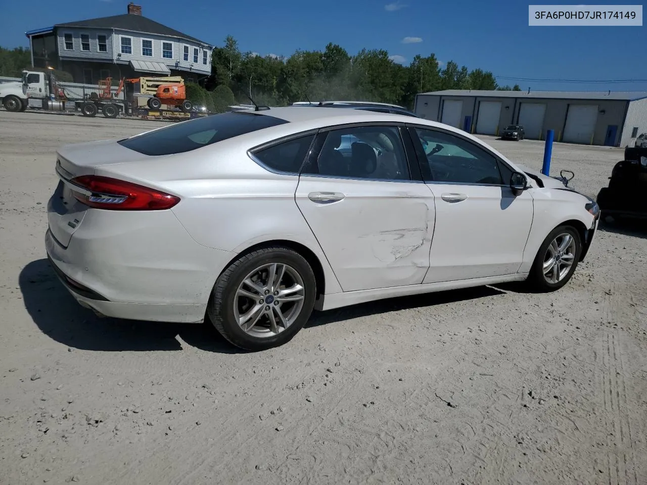 3FA6P0HD7JR174149 2018 Ford Fusion Se