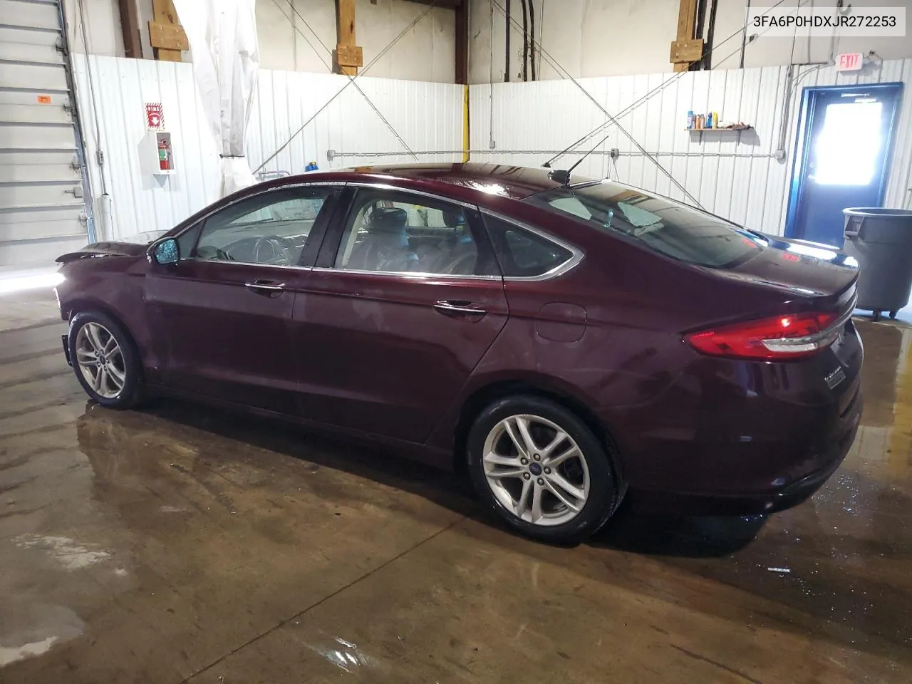 2018 Ford Fusion Se VIN: 3FA6P0HDXJR272253 Lot: 70031414