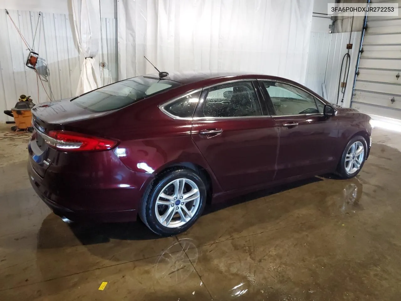 3FA6P0HDXJR272253 2018 Ford Fusion Se