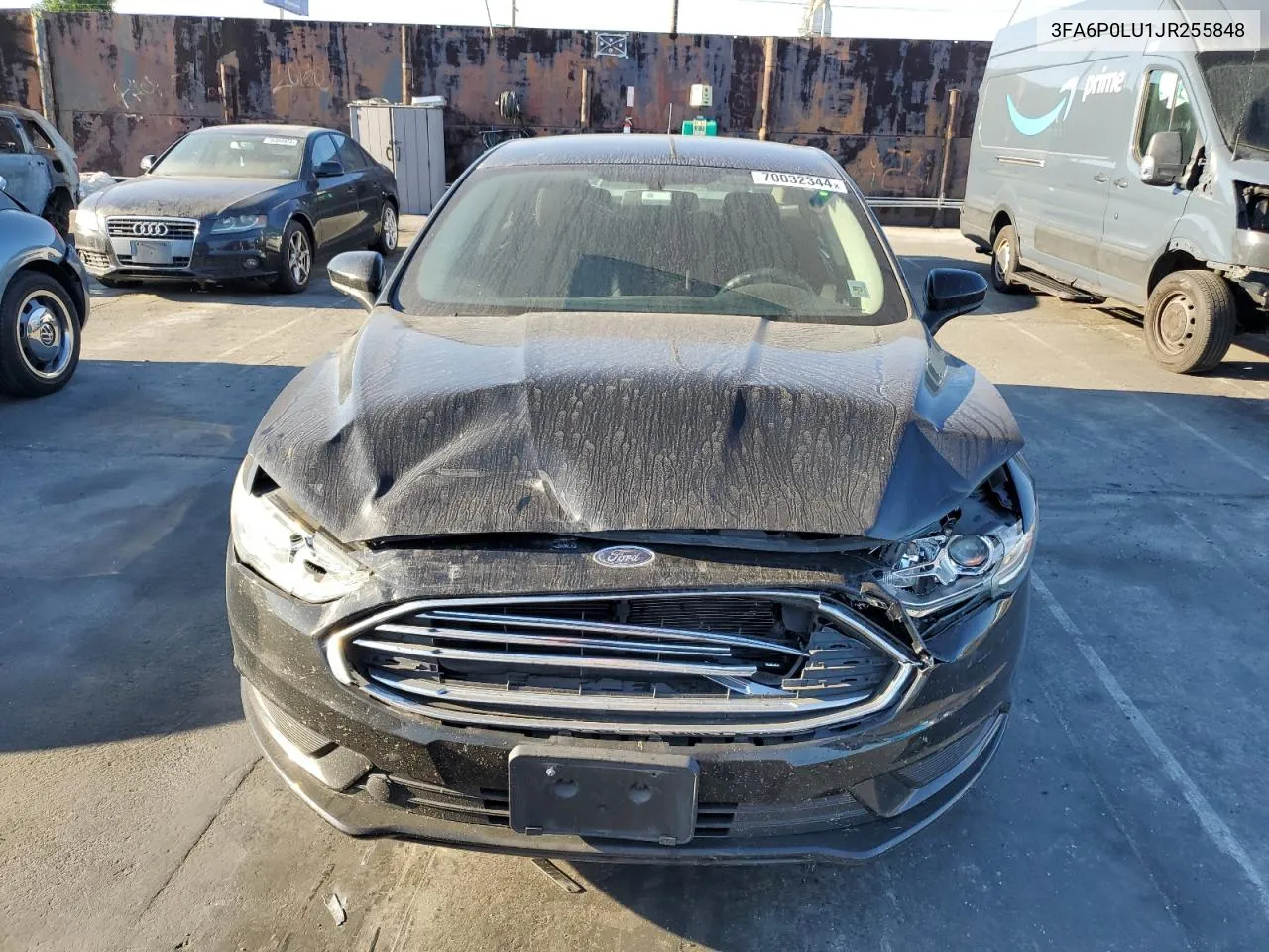 2018 Ford Fusion Se Hybrid VIN: 3FA6P0LU1JR255848 Lot: 70032344