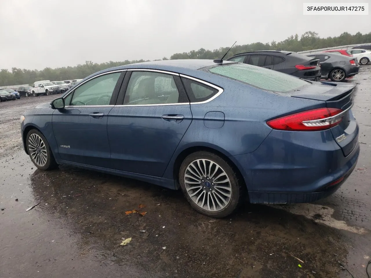 3FA6P0RU0JR147275 2018 Ford Fusion Titanium/Platinum Hev