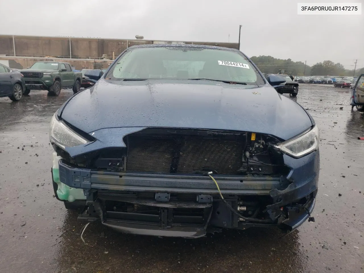 3FA6P0RU0JR147275 2018 Ford Fusion Titanium/Platinum Hev