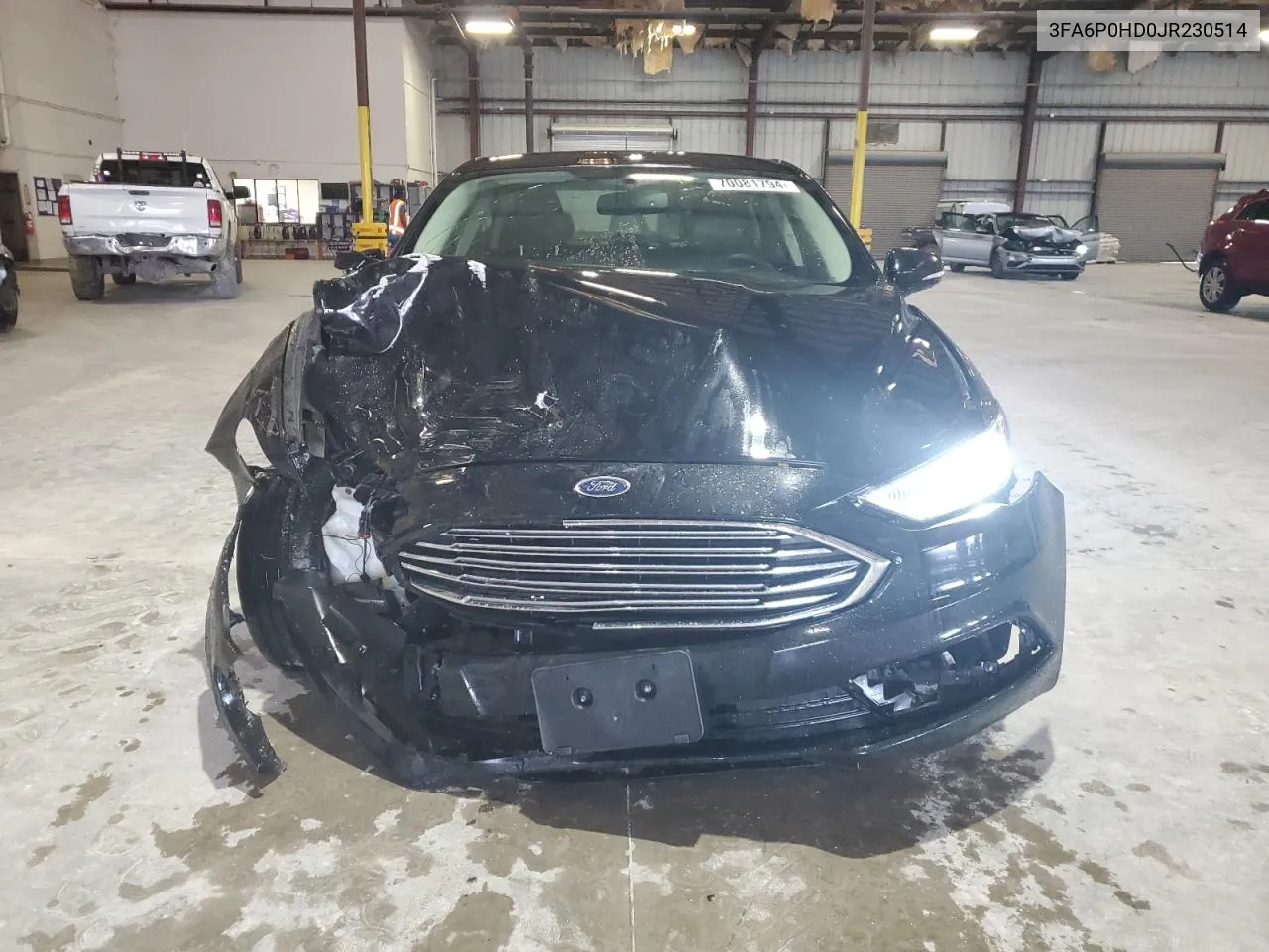 3FA6P0HD0JR230514 2018 Ford Fusion Se