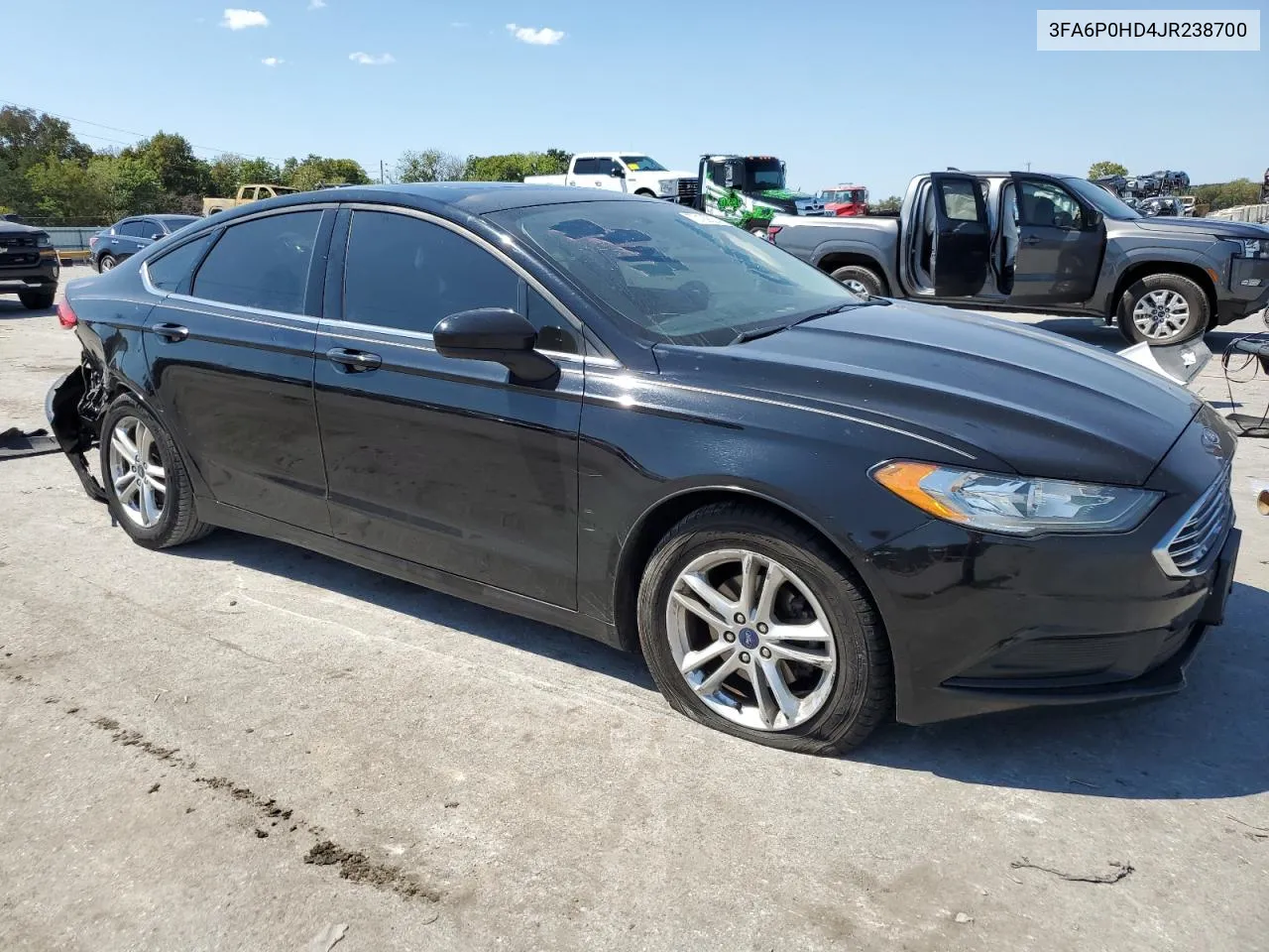 3FA6P0HD4JR238700 2018 Ford Fusion Se