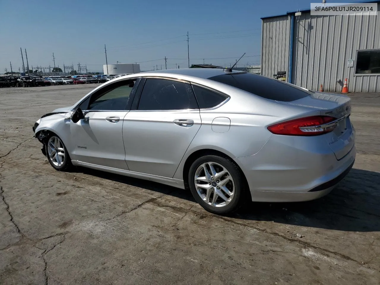 2018 Ford Fusion Se Hybrid VIN: 3FA6P0LU1JR209114 Lot: 70251564