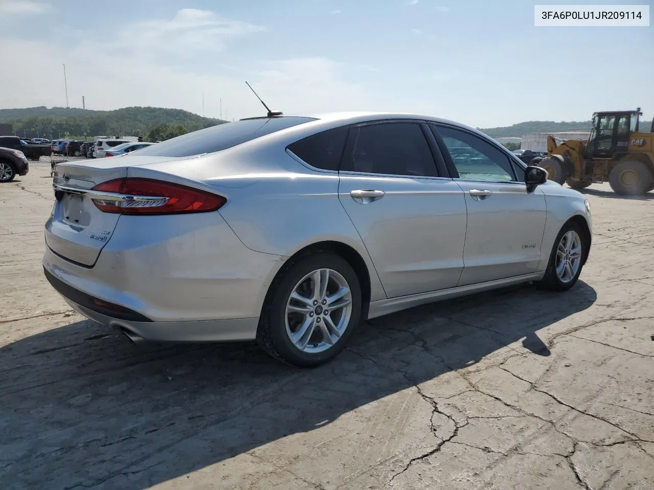 2018 Ford Fusion Se Hybrid VIN: 3FA6P0LU1JR209114 Lot: 70251564