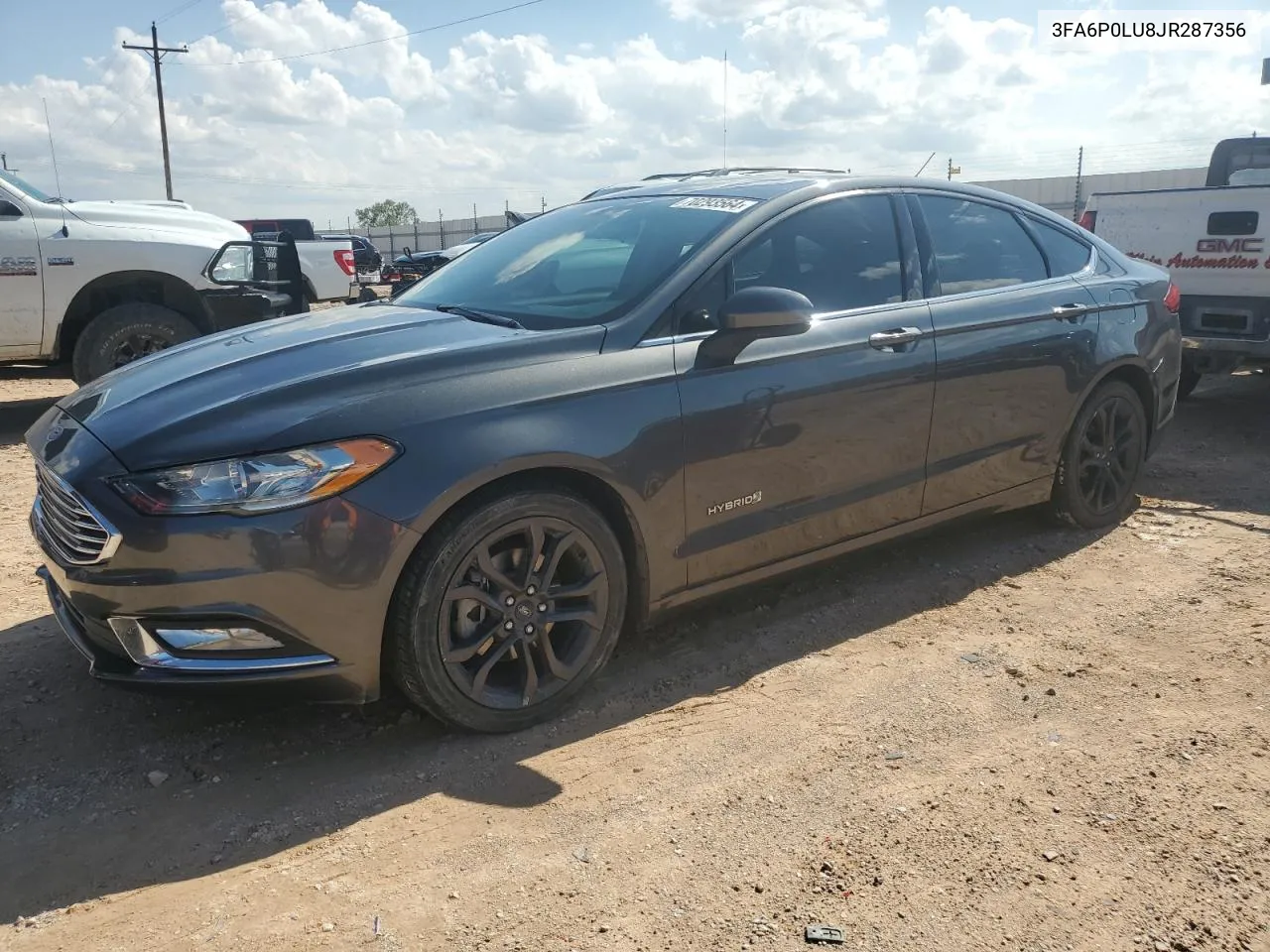 3FA6P0LU8JR287356 2018 Ford Fusion Se Hybrid