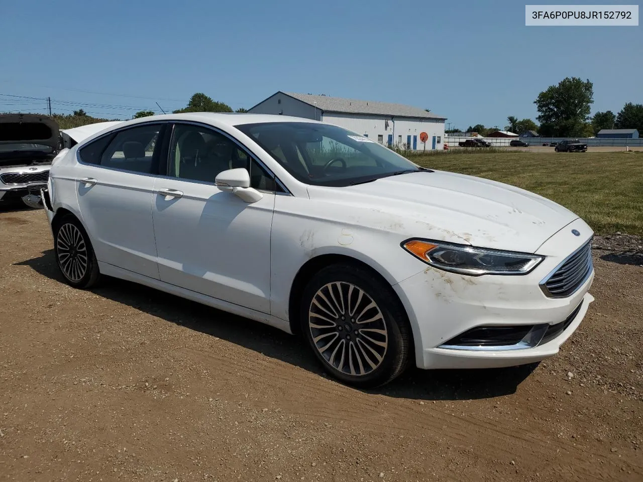 3FA6P0PU8JR152792 2018 Ford Fusion Se Phev