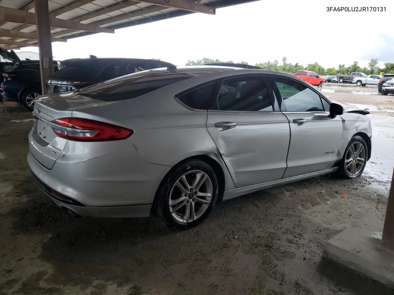 2018 Ford Fusion Se Hybrid VIN: 3FA6P0LU2JR170131 Lot: 70343834