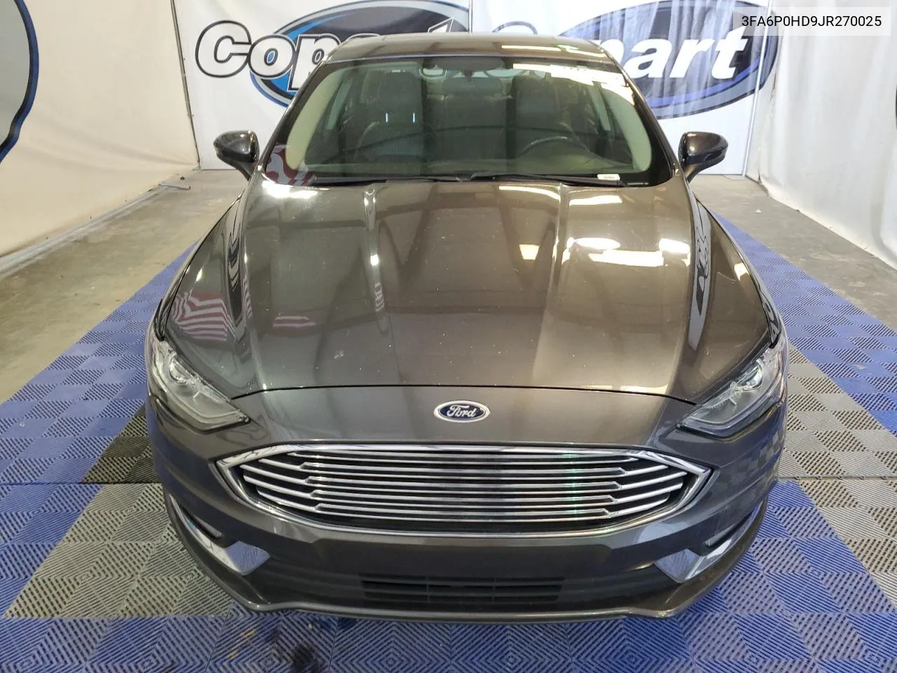 2018 Ford Fusion Se VIN: 3FA6P0HD9JR270025 Lot: 70866684