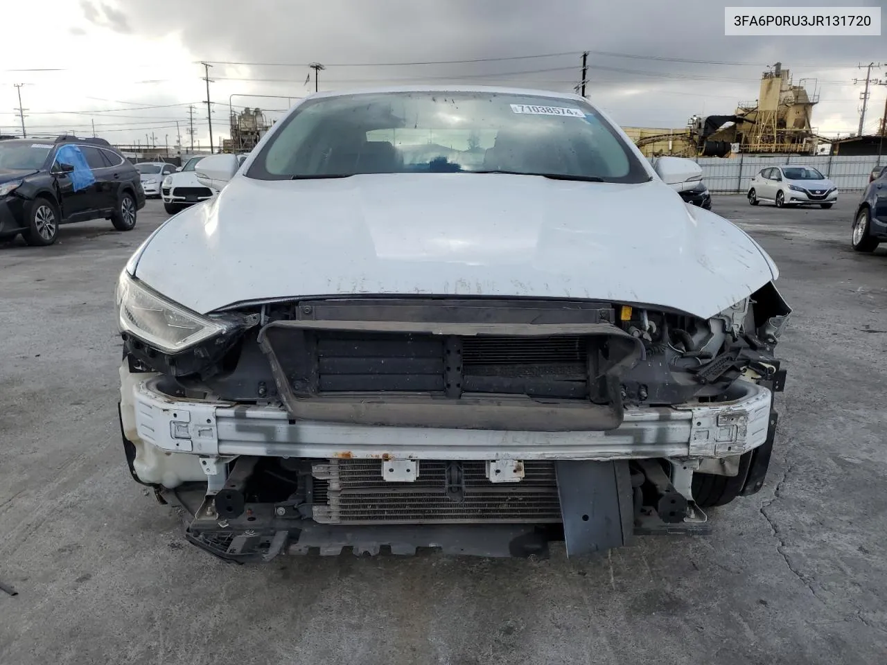 3FA6P0RU3JR131720 2018 Ford Fusion Titanium/Platinum Hev