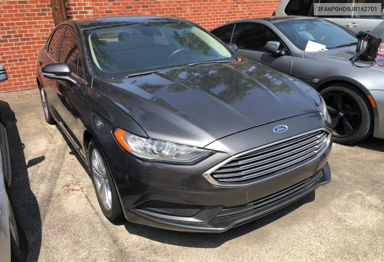 3FA6P0HD9JR162701 2018 Ford Fusion Se