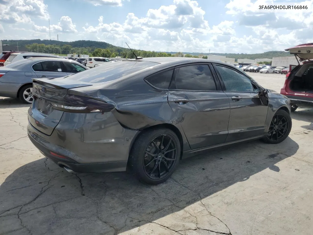 3FA6P0HD0JR166846 2018 Ford Fusion Se