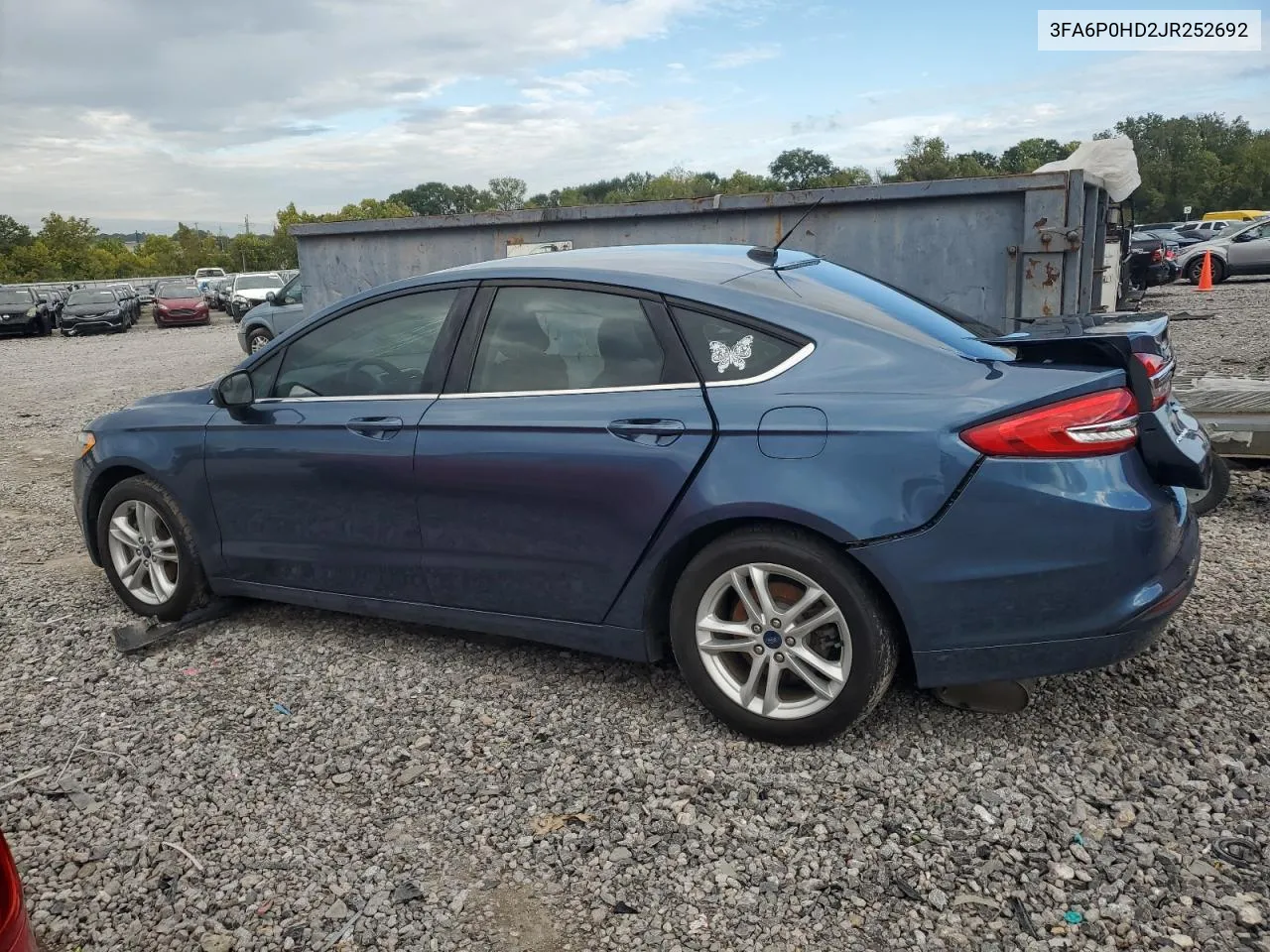 3FA6P0HD2JR252692 2018 Ford Fusion Se