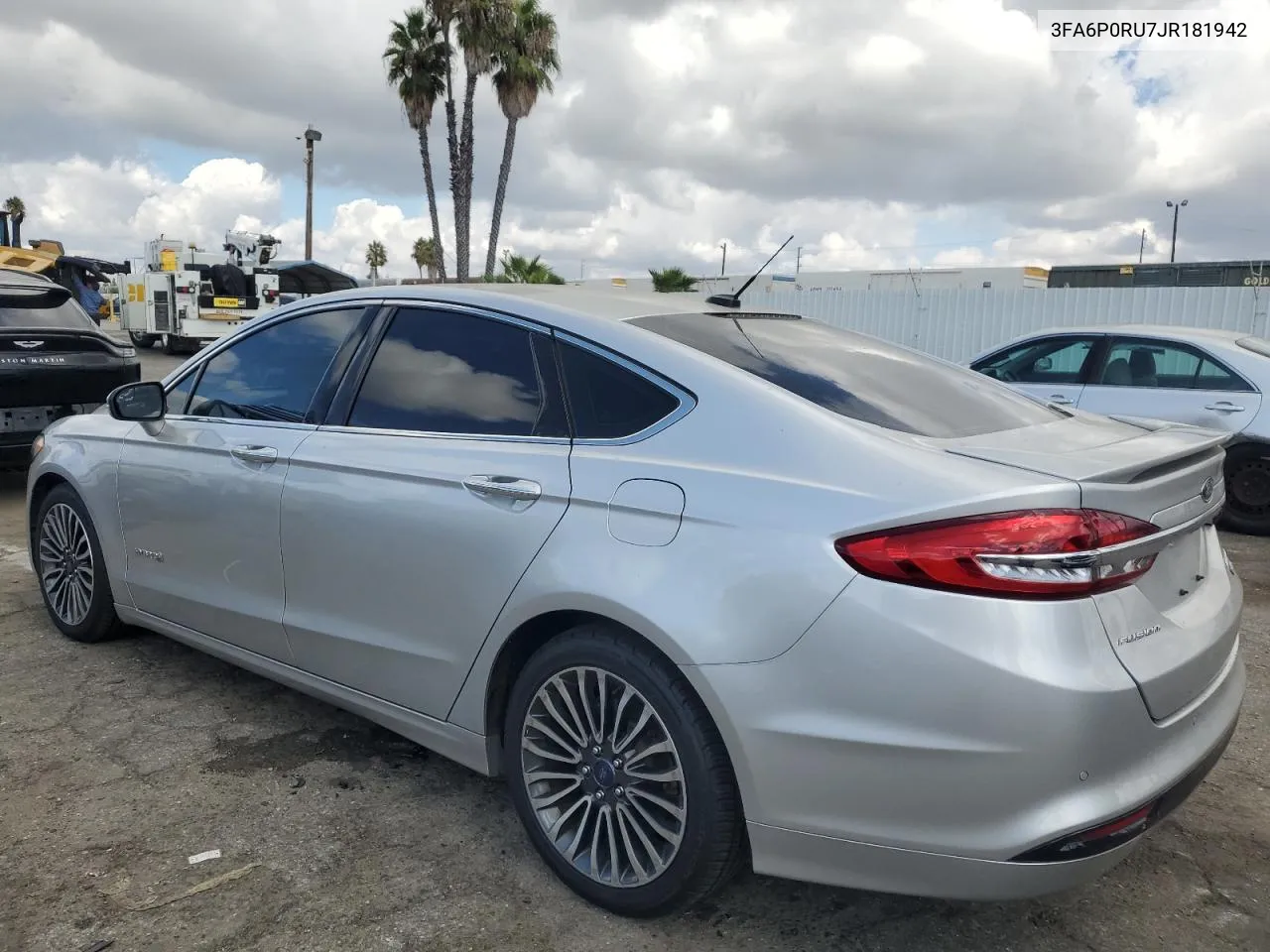 3FA6P0RU7JR181942 2018 Ford Fusion Titanium/Platinum Hev