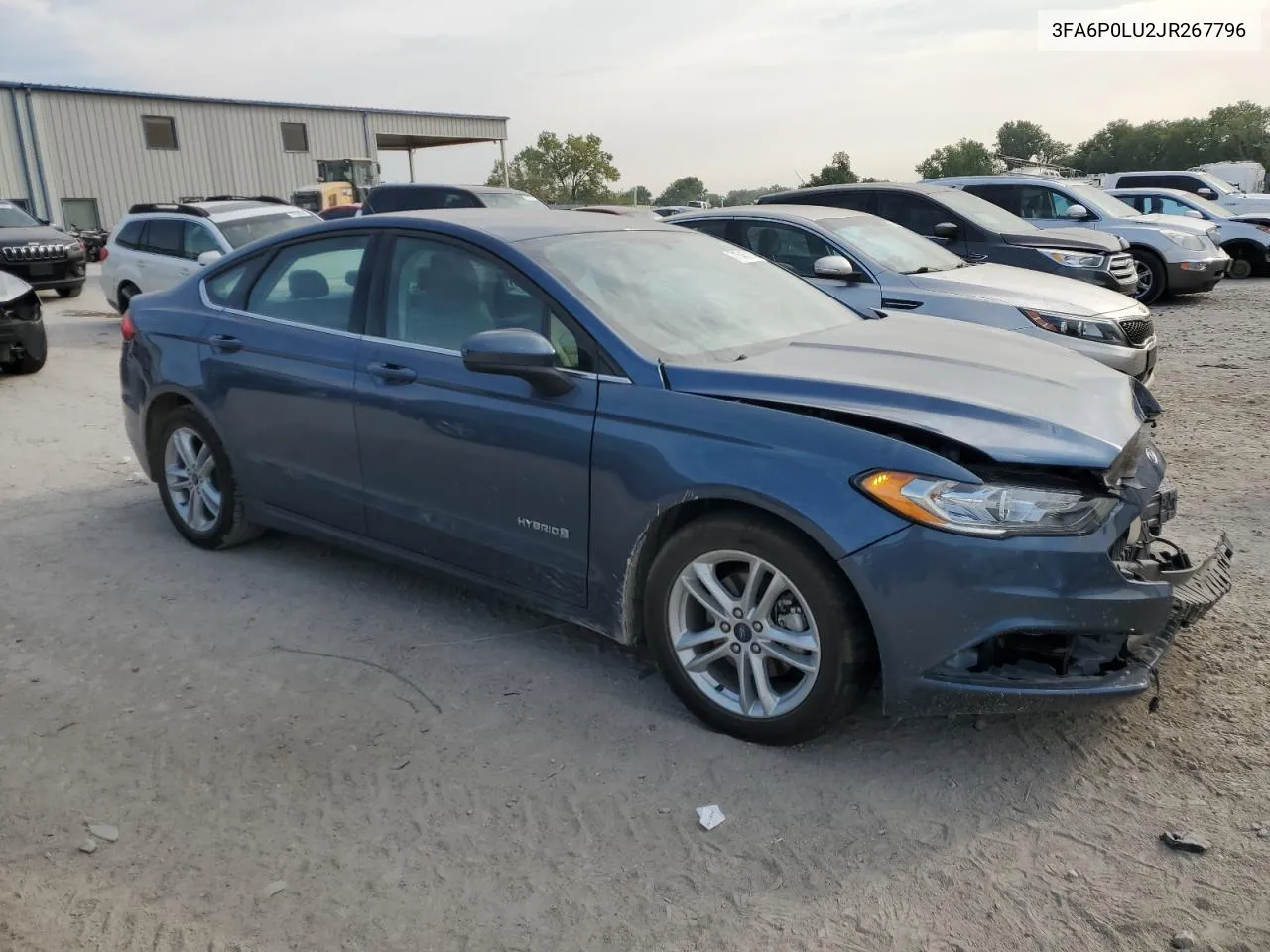 3FA6P0LU2JR267796 2018 Ford Fusion Se Hybrid