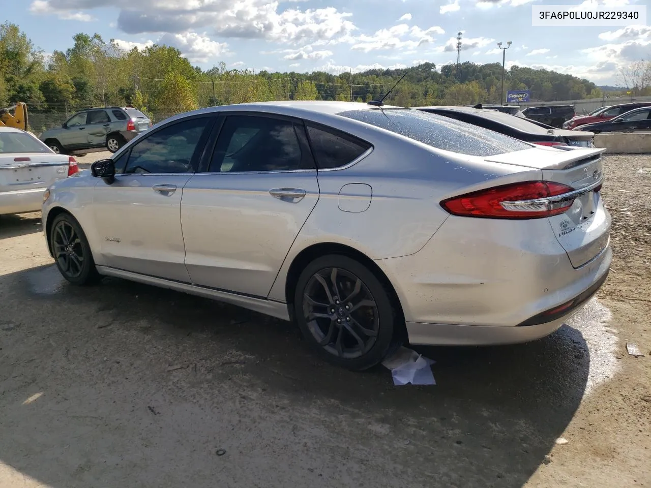 3FA6P0LU0JR229340 2018 Ford Fusion Se Hybrid