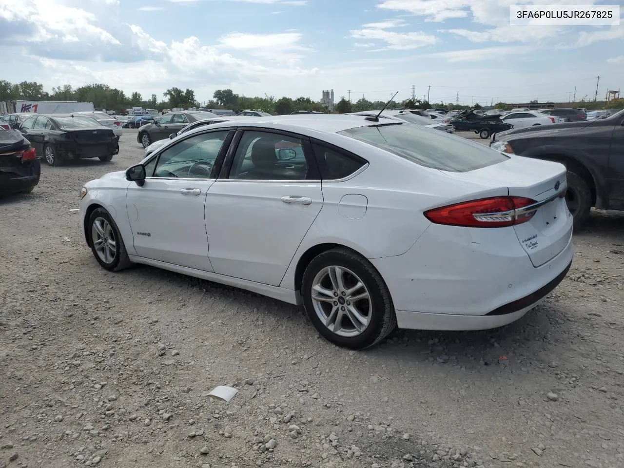 2018 Ford Fusion Se Hybrid VIN: 3FA6P0LU5JR267825 Lot: 71670754